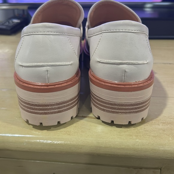 VETASTE Womens Platform Mid Chunky Loafers - Picture 4 of 6